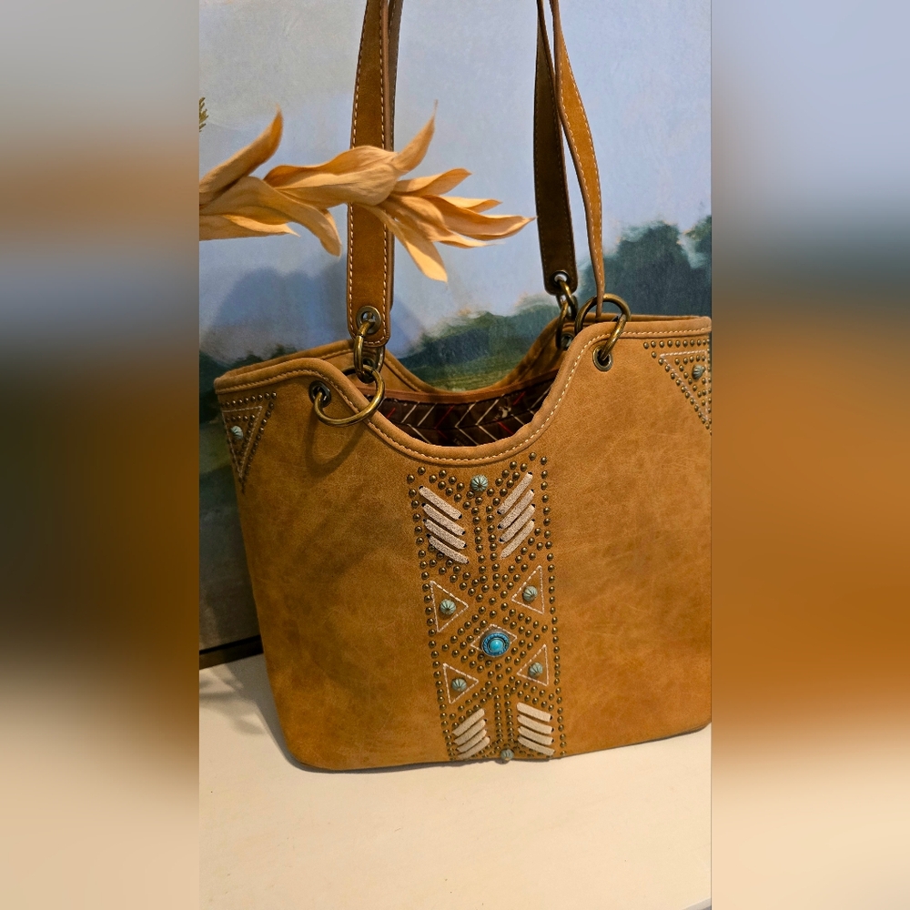 Montana West Aztec Collection Tote Bag